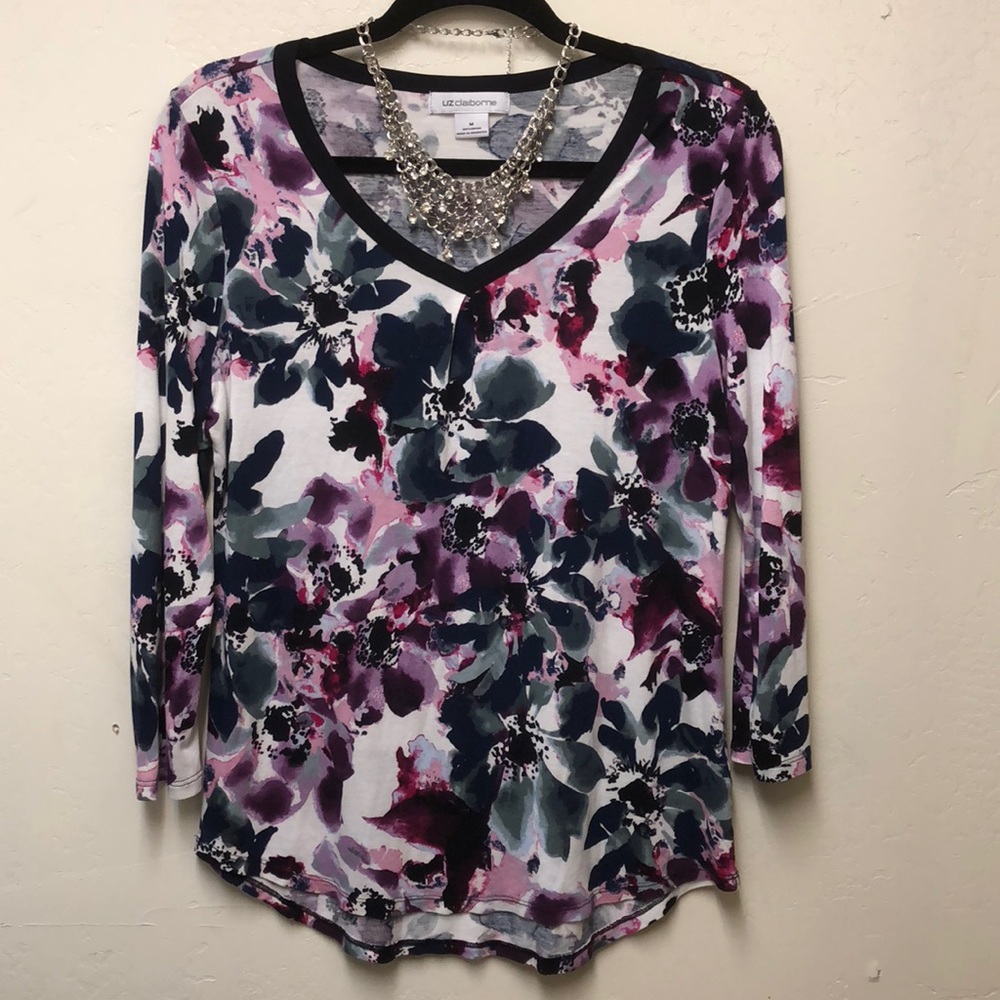 Liz Claiborne Floral Top